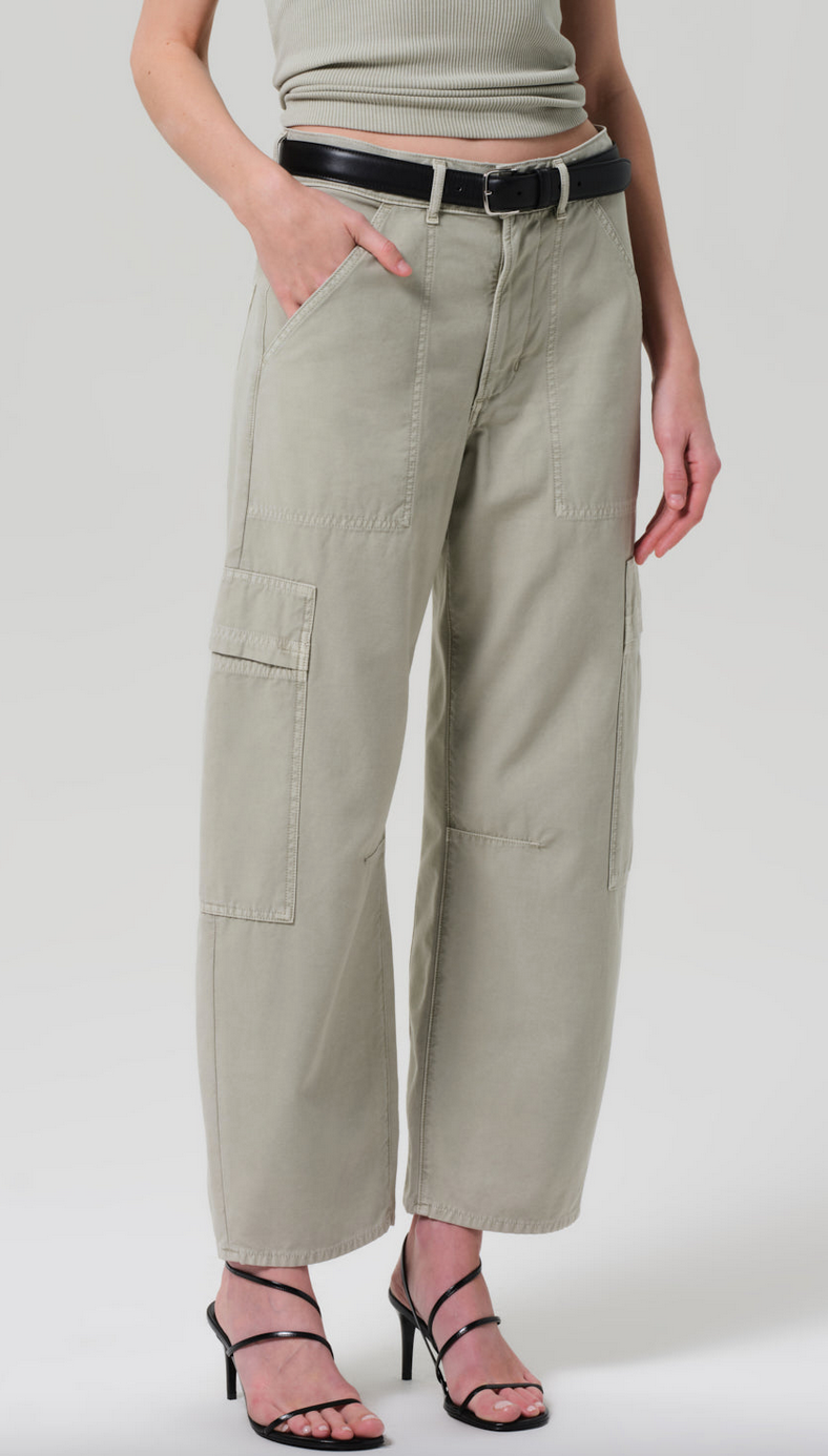 Marcelle low slung easy cargo in matcha