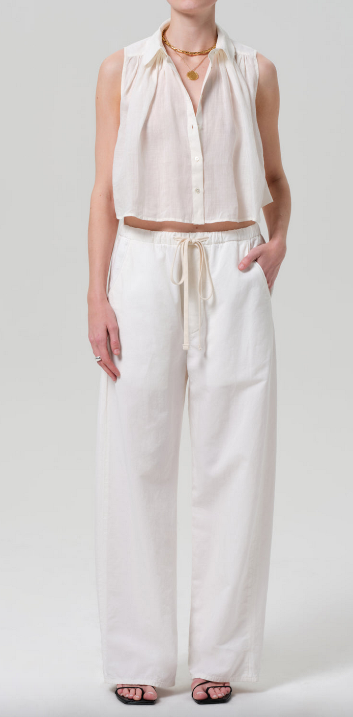 Aurora pull on in cream