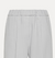 fluid cotton bull regular waist pants gris