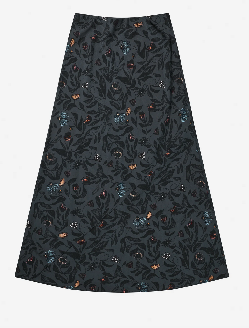 Bardot skirt charcoal
