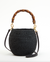 petit pot de miel w/ bamboo handle black