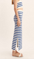 Ari skirt blue stripe