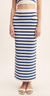 Ari skirt blue stripe
