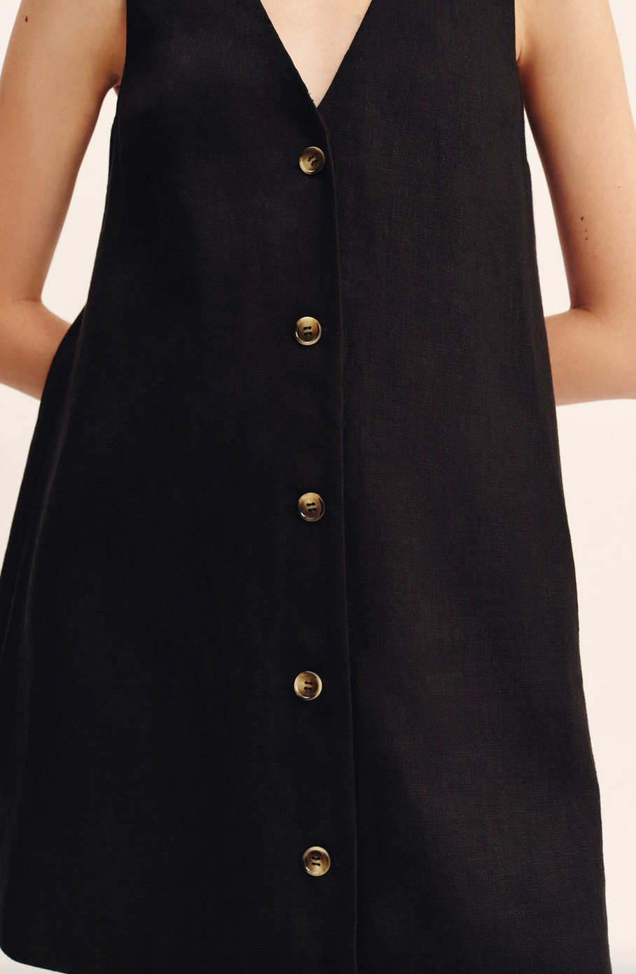 nancy mini dress black