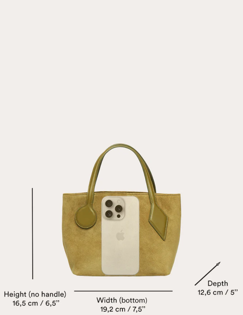 sprout tote micro canvas