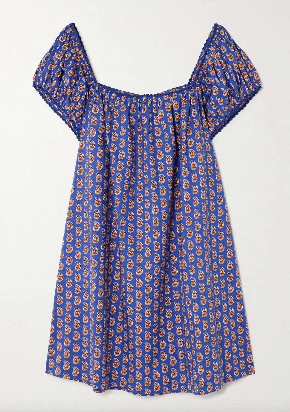 julie dress mazarine sunrise paisley