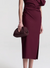 enzo clutch bag deep plum