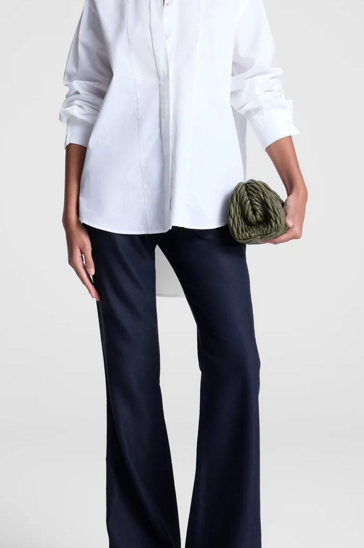 enzo clutch bag army