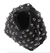 simone studded leather bag black