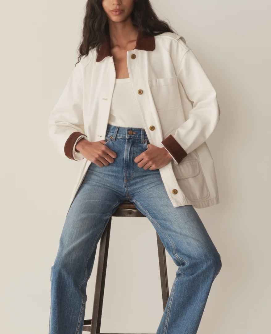 pascual jacket in salt