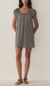 julia dress noir la maddalena gingham