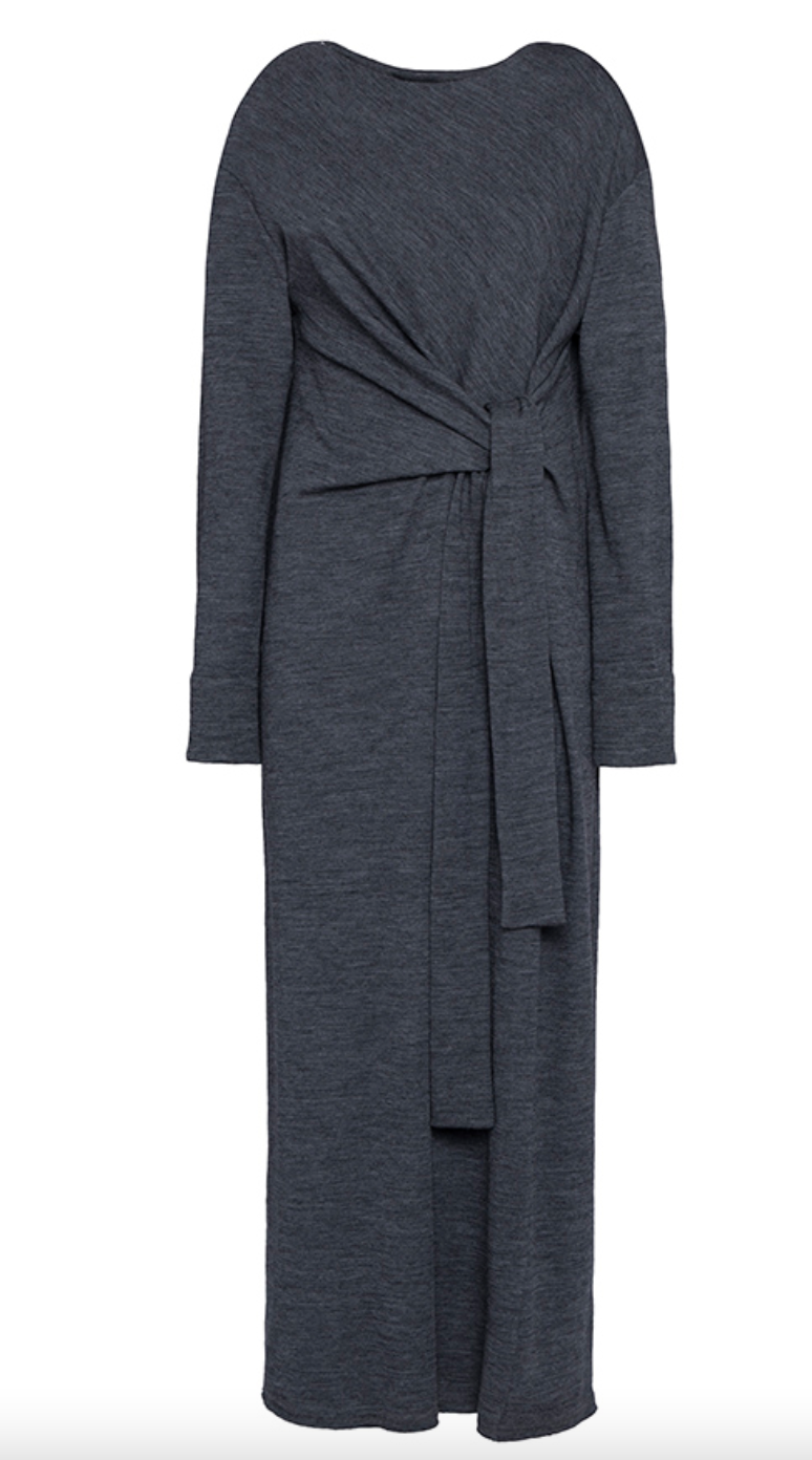Boston dress melange grey