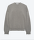 Dump loose sweatshirt with smocked edges gris souris mouse grey