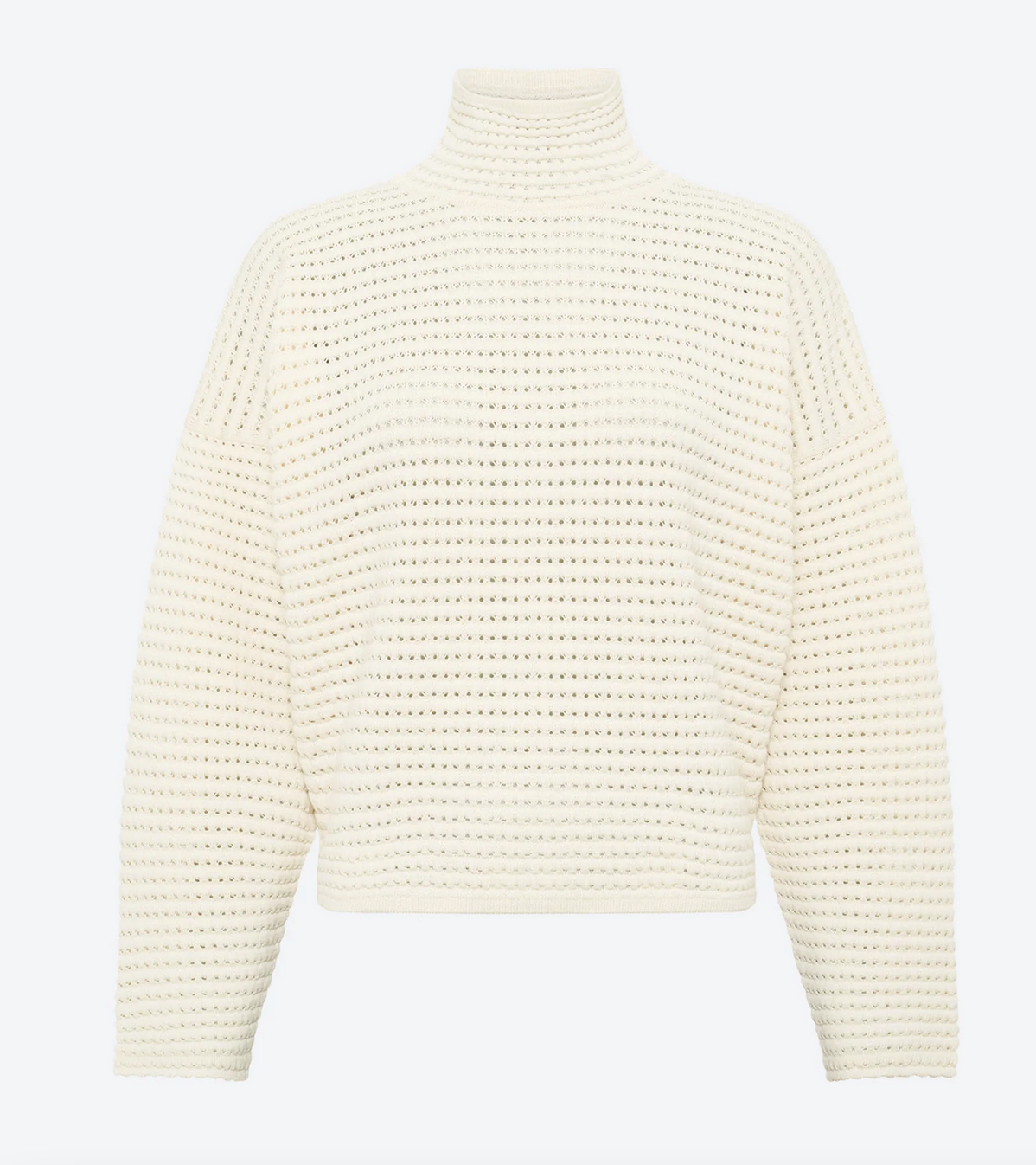 desert wool mesh sweater natural