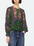 melba top green