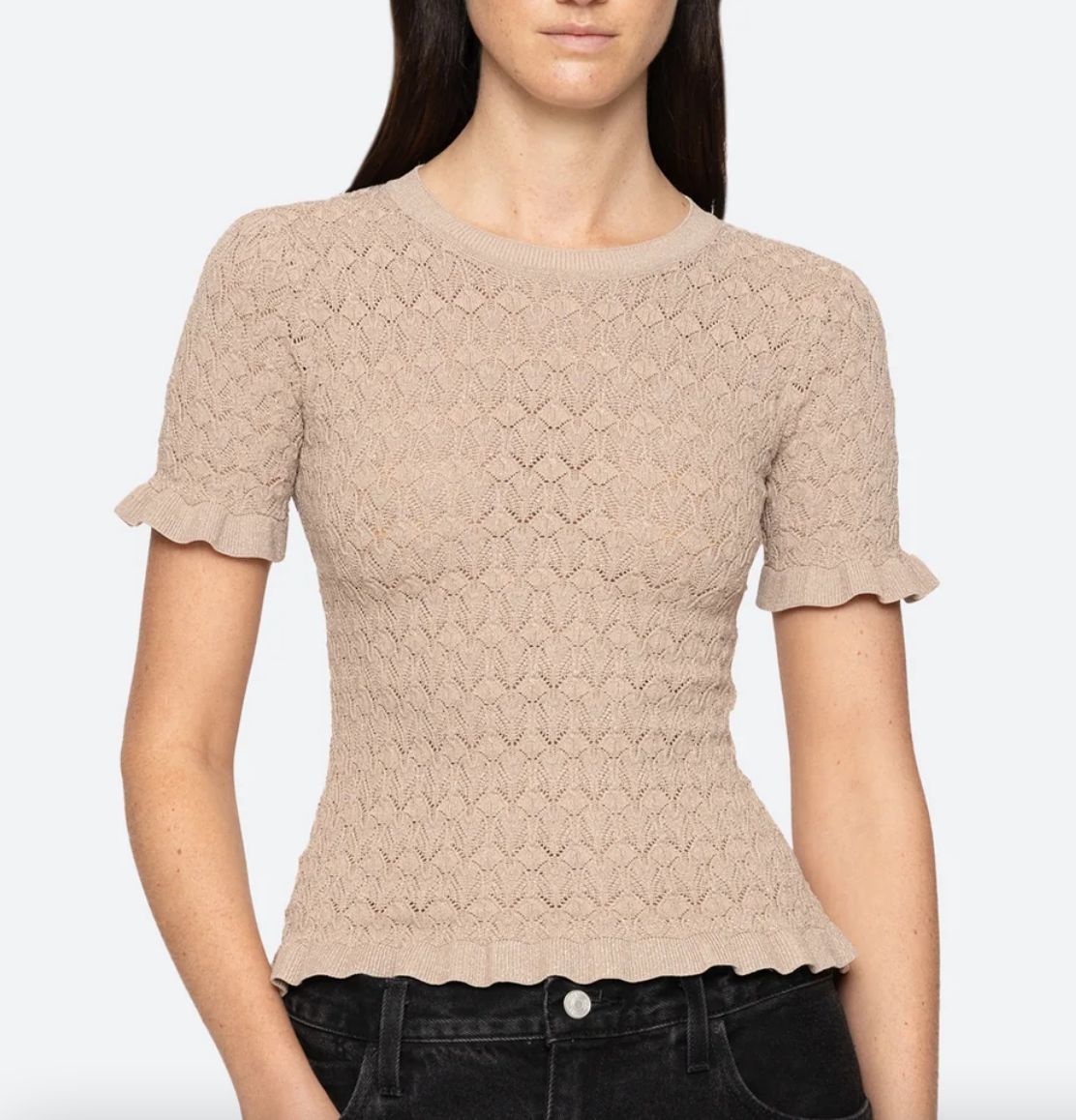ruby top champagne