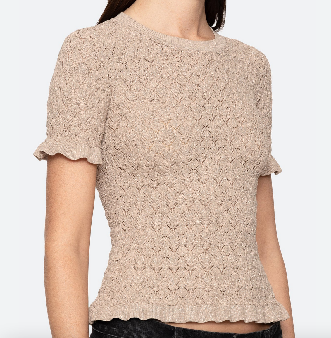 ruby top champagne