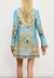 Cassie mini dress blue