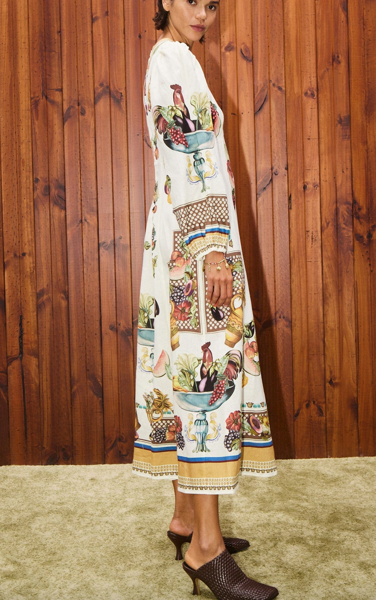 mercado midi dress