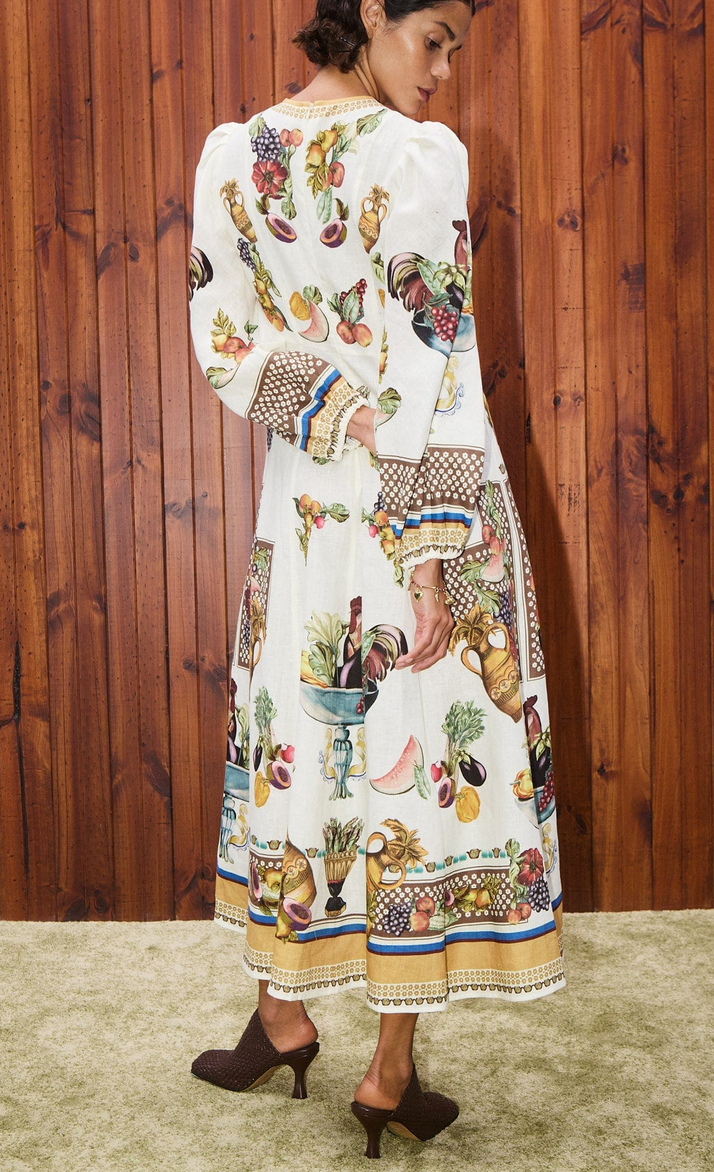 mercado midi dress