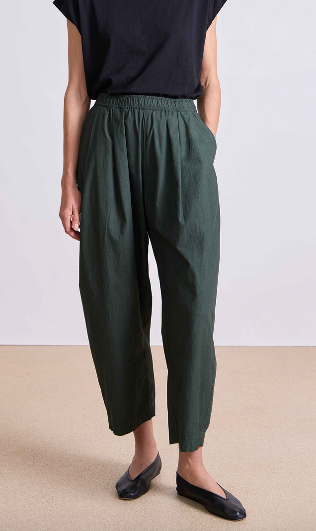 Spa pleat pant rosin