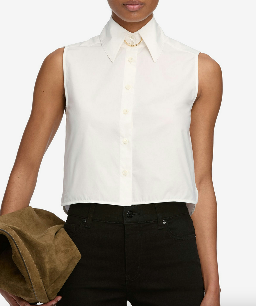 the prep shirt in white