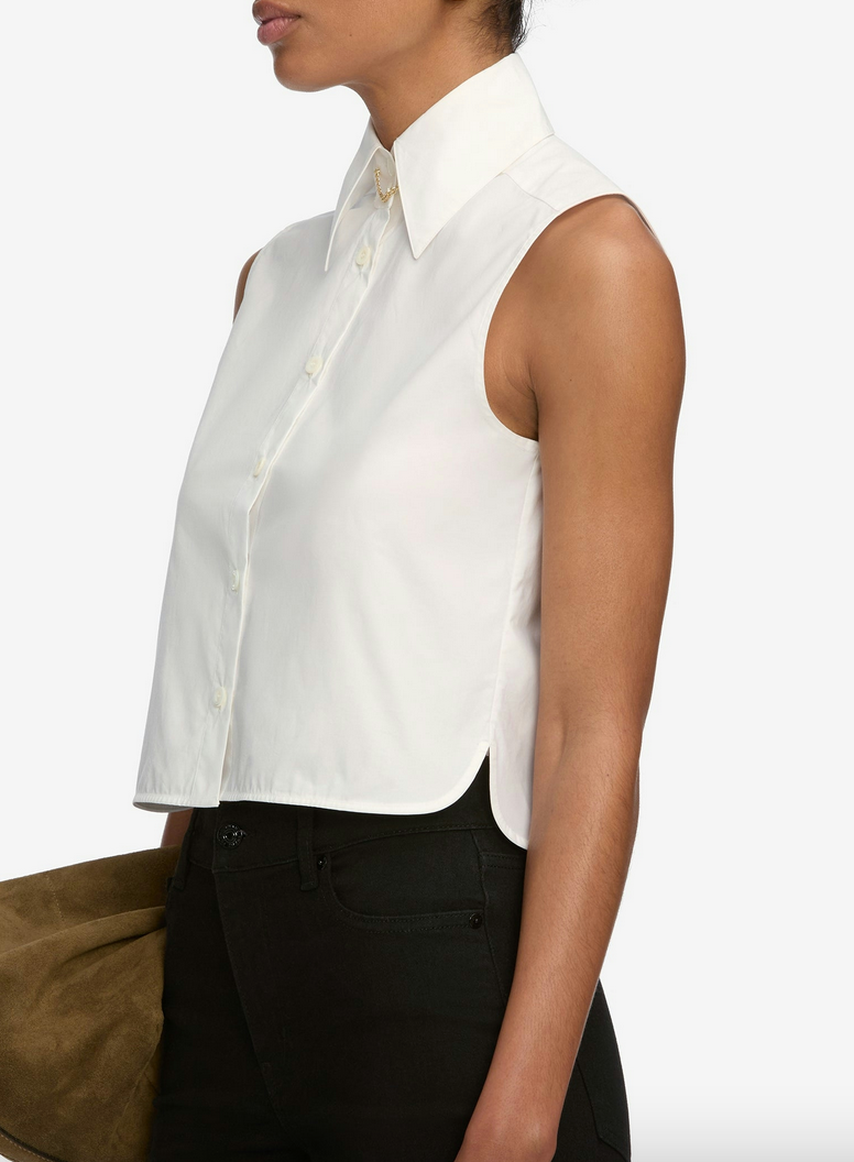 the prep shirt in white