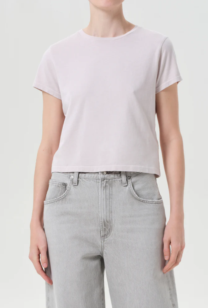 adine shrunken tee rosewater