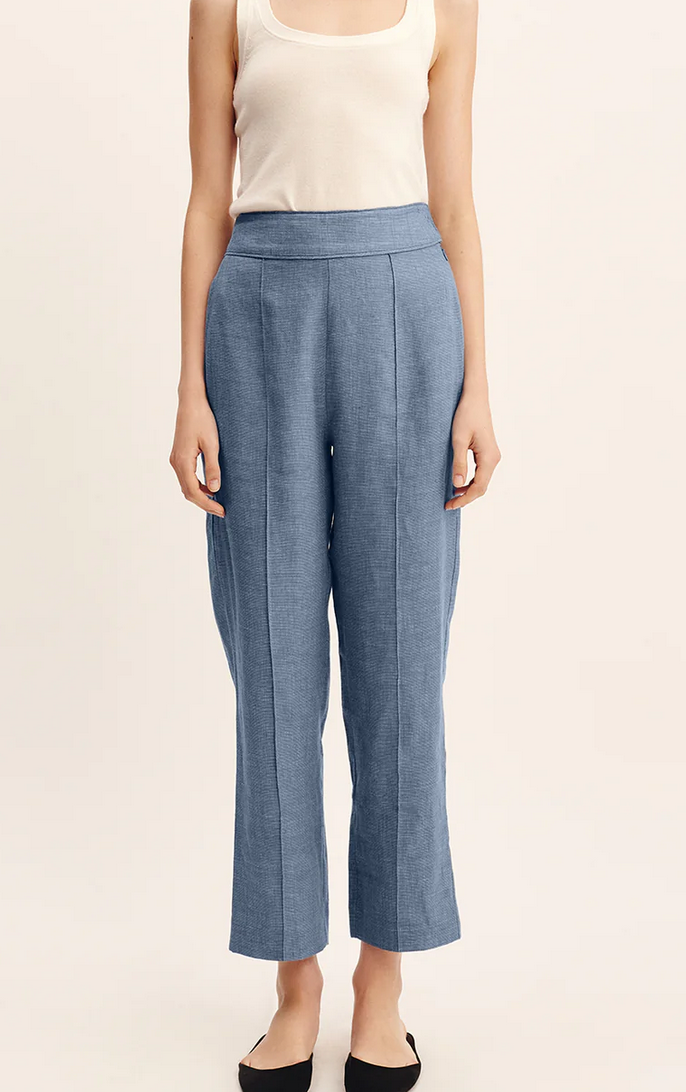 Thea trouser steel blue