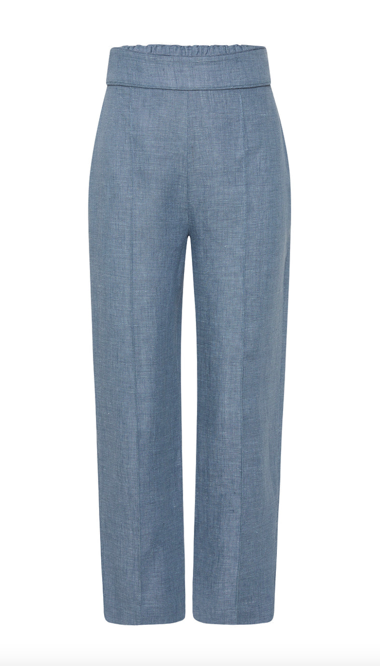 Thea trouser steel blue