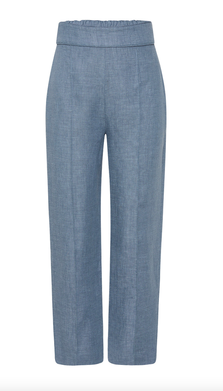 Thea trouser steel blue