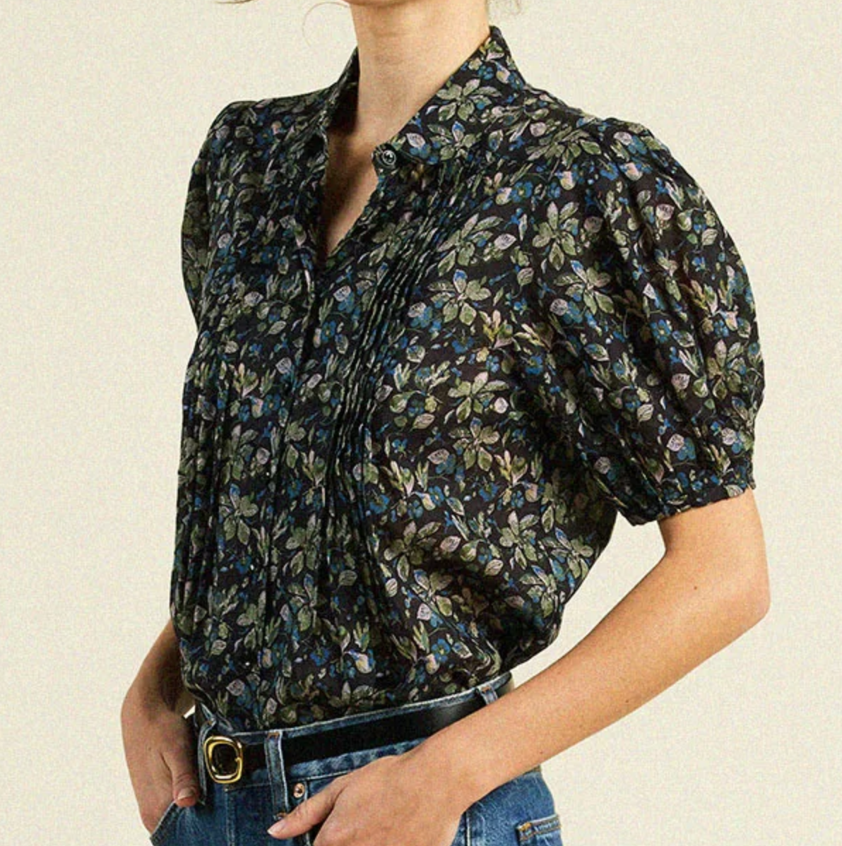 Nadine blouse orchard frost