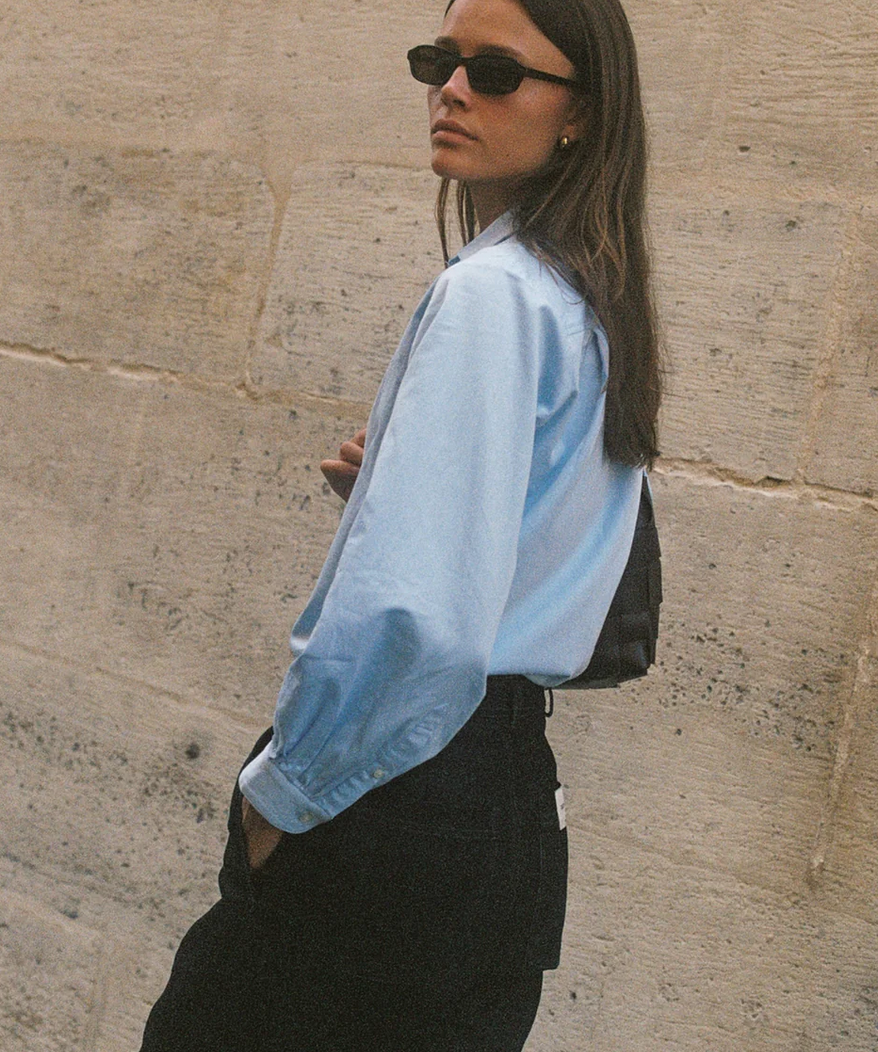 sierra shirt light blue