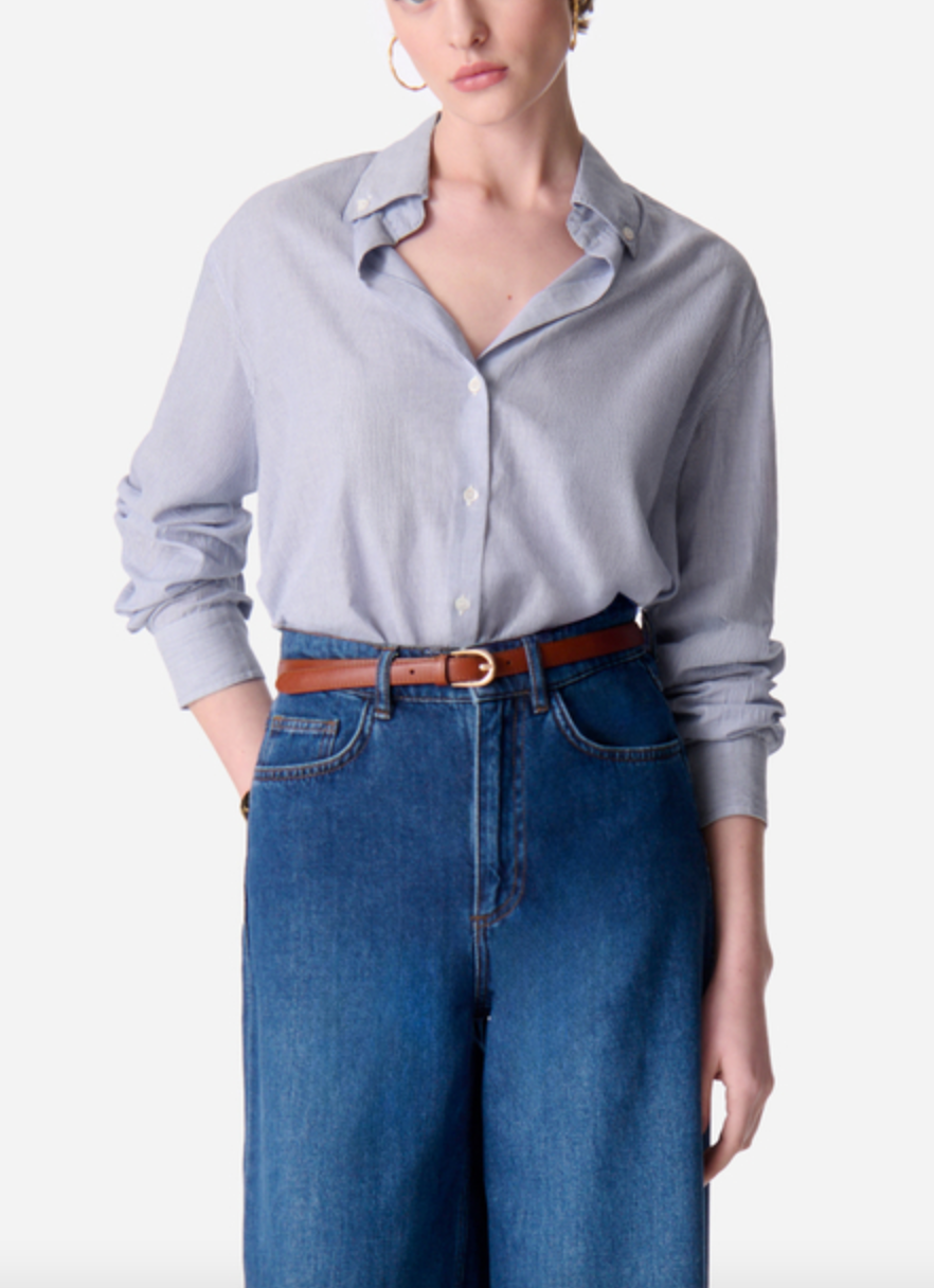 Druyat shirt white / blue