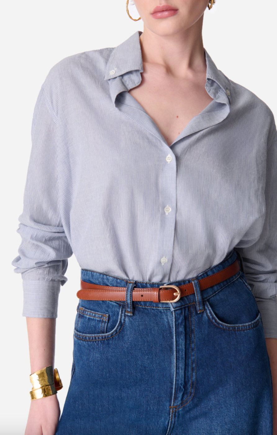 Druyat shirt white / blue