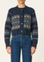Damas cardigan blue