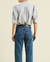 noah blouse oceanview stripe