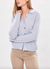 Merino knit shirt in pale blue