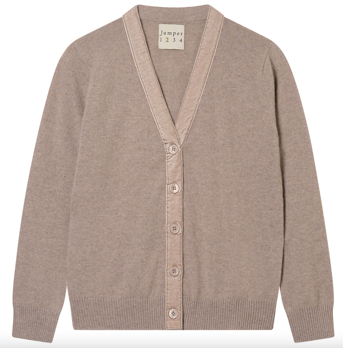 Velvet little cardigan cashmere wool