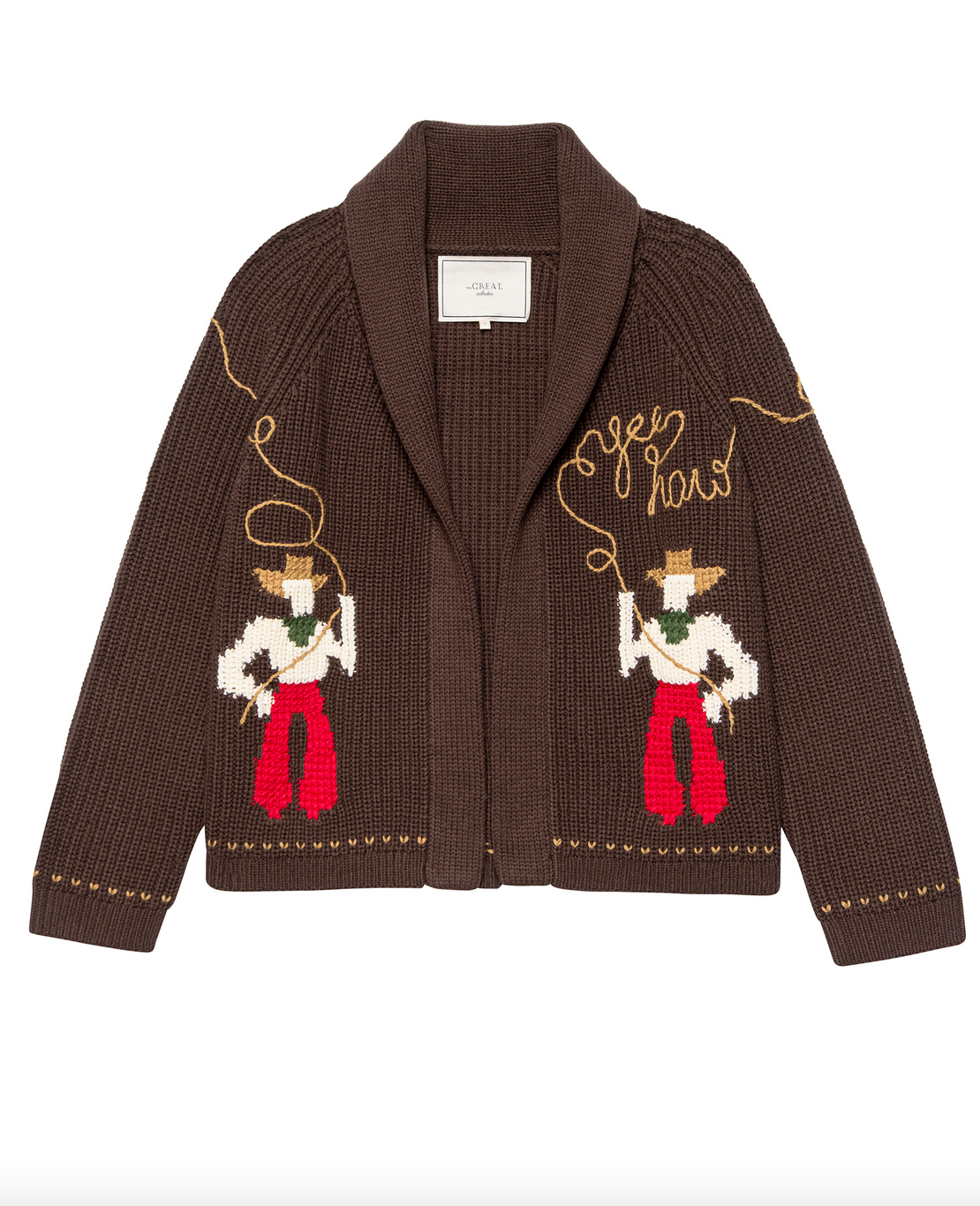 the lasso lodge cardigan