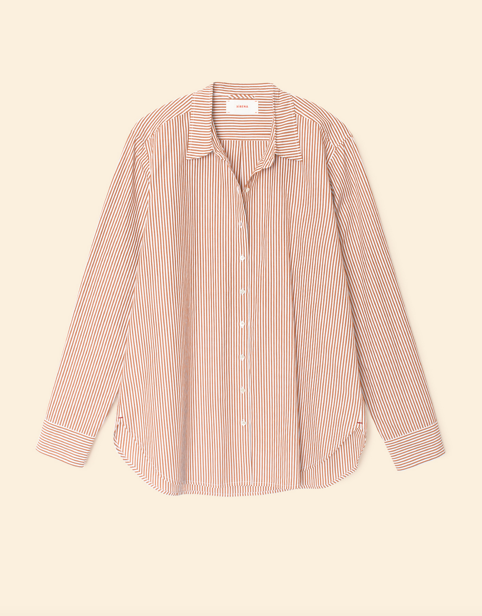 nutmeg stripe beau shirt