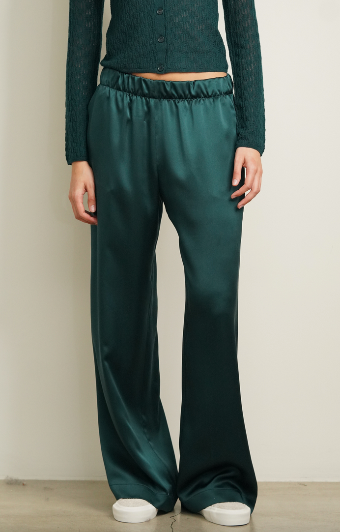brynn wide leg silk pant sacramento