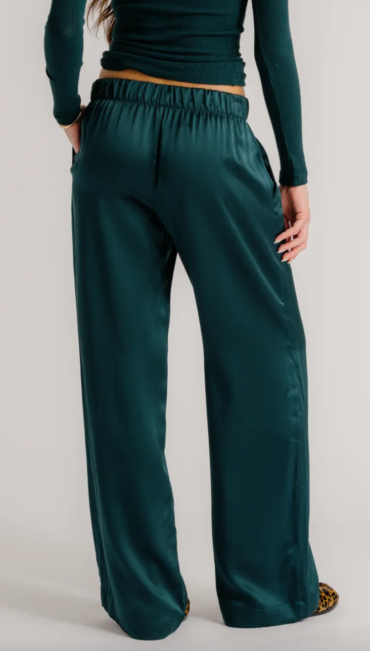 brynn wide leg silk pant sacramento