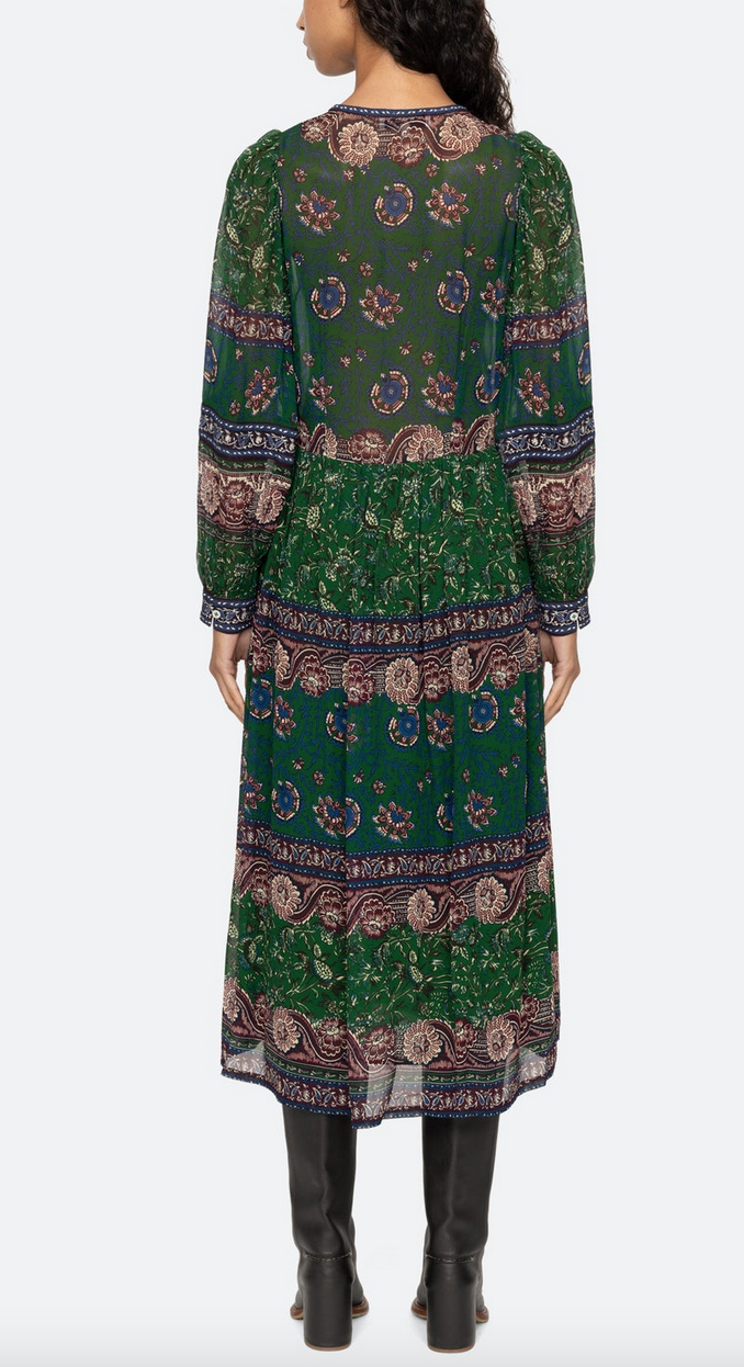 melba dress green