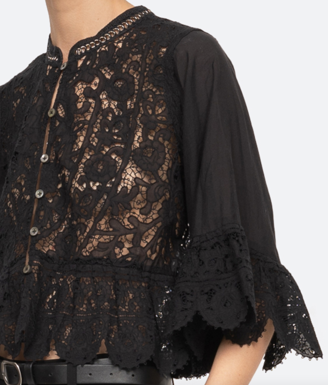 shanna top black