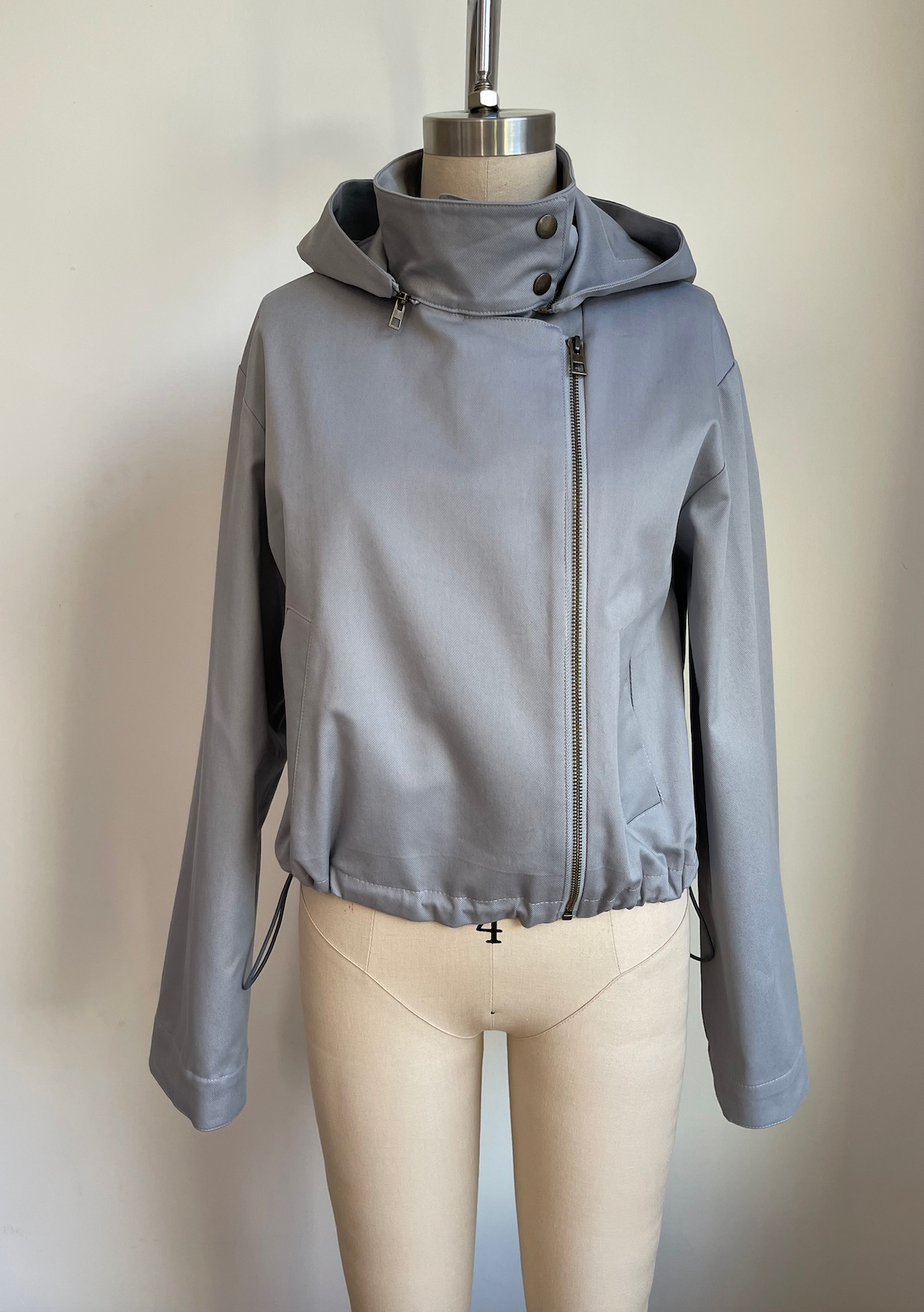 the underground jacket dusty blue grey