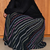 Daiquiri 2 long dotted swiss knit skirt deep black multi