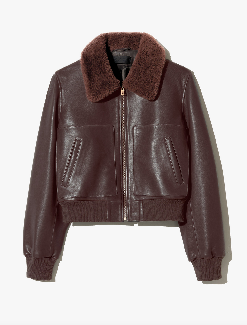 tom leather jacket dark brown