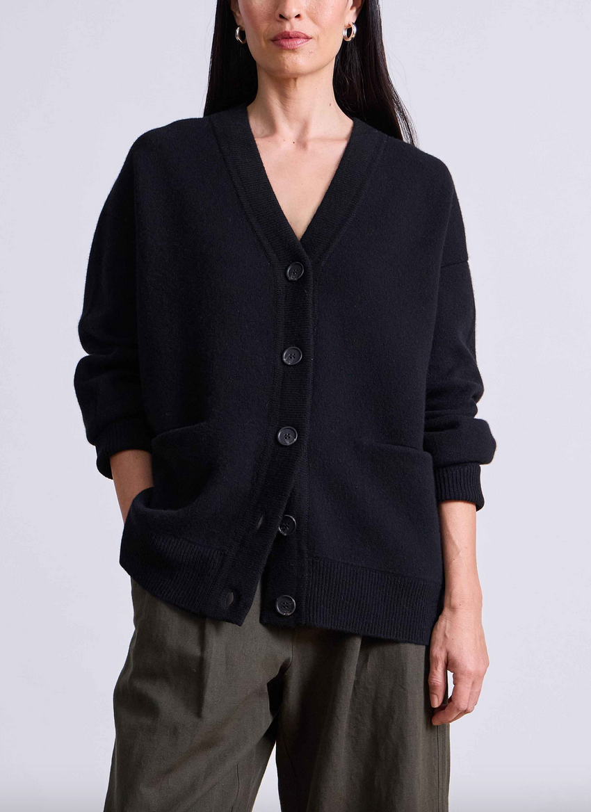 medina cardigan black