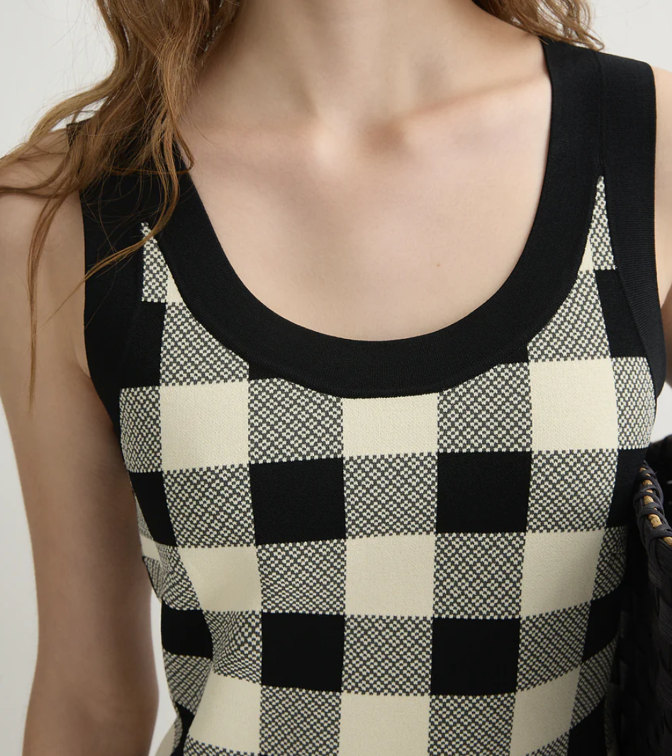 pippa top heritage plaid